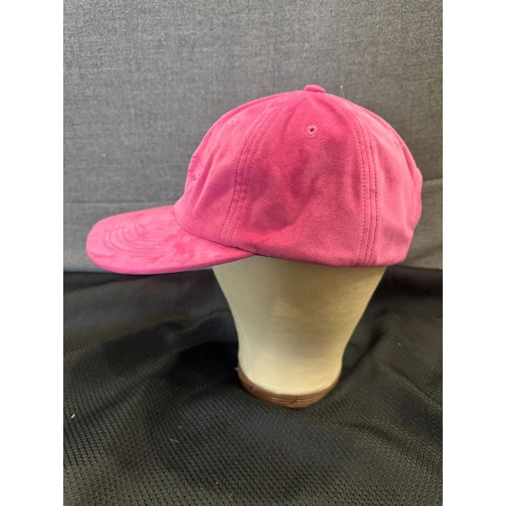 FA Entertainment Official Pink suede-look cap Cap.
